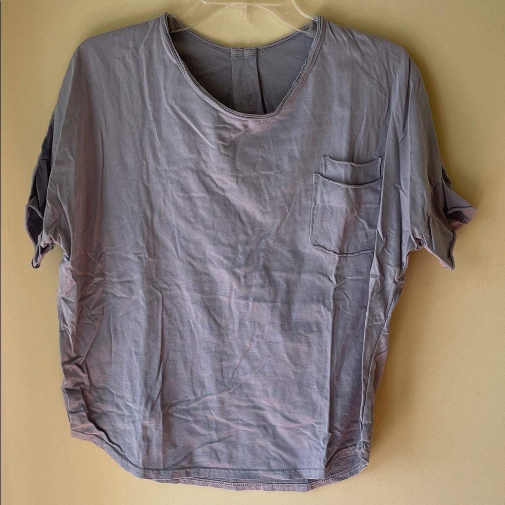 Casual Gray Women's Top
